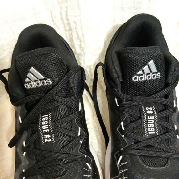 ADIDAS D.O.N Issue #2 Black Athletic Shoes Men's Size 11 - Picture 8 of 14